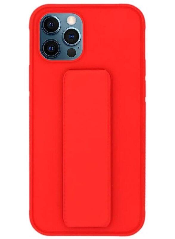 

Zolo Apple iPhone 11 Pro Finger Grip Holder & Protective Mobile Phone Case Cover, Red