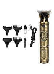 Kemei Electric Hair Trimmer, Gold