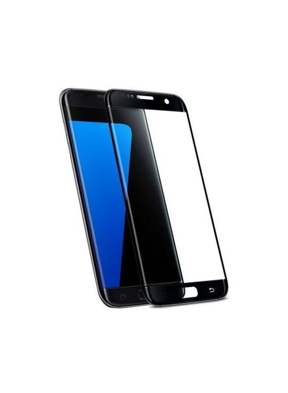 Samsung Galaxy S7 Edge 9H Curved Ultra Thin Mobile Phone Tempered Glass Screen Protector, Black
