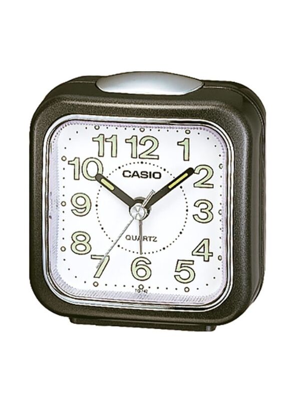 Casio Timepieces Table Clock, Black