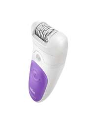 Braun Silk-Epil 5 Wet & Dry Cordless Epilator, SE-5541, White/Purple