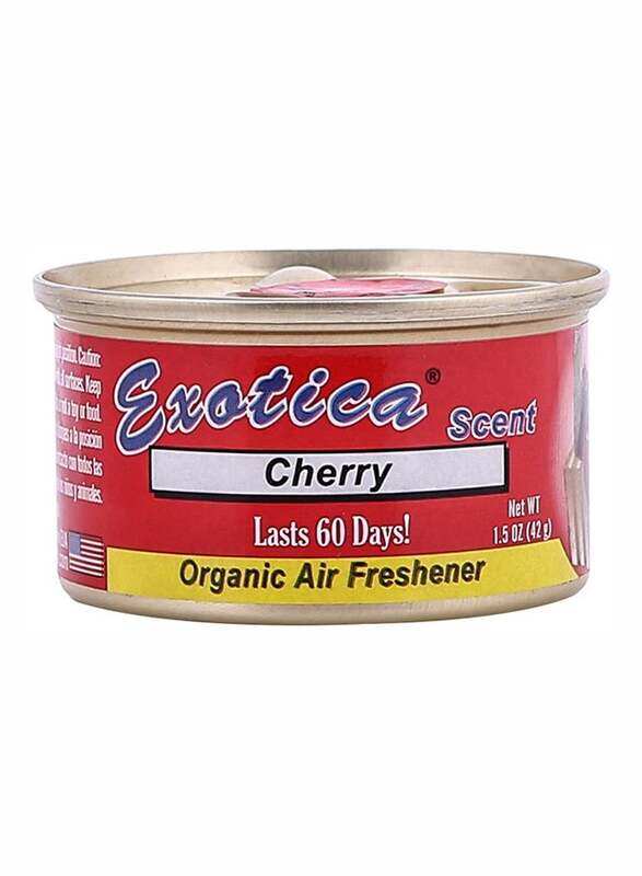 

Exotica 42g Cherry Flavour Gel Organic Air Freshener, Red