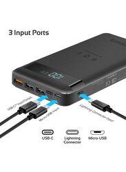 Anker 10000mAh Wired PowerCore Select Power Bank, Black