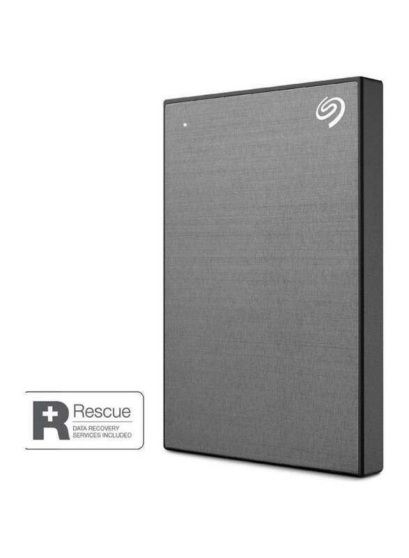 Seagate 5TB HDD One Touch Portable Hard Drive, Grey