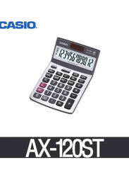 Casio Calculator, AX-120ST, Black/Silver