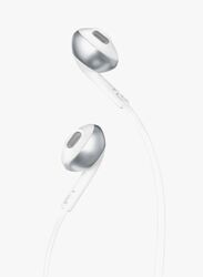JBL Wired In-Ear Tune 205BT Earphones with Mic, Champagne Gold/White