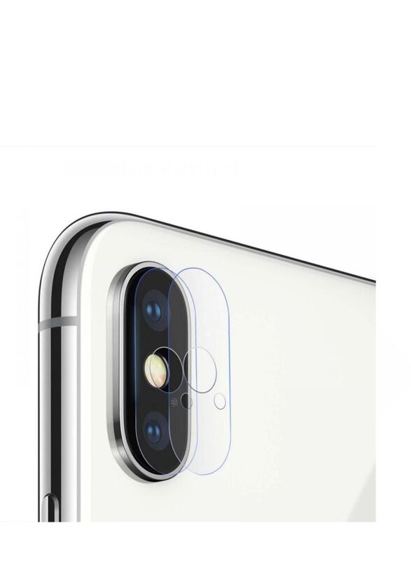 Apple iPhone XS Max Mobile Phone Tempered Glass Camera Lens Protector, Clear