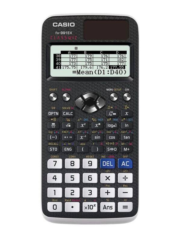 

Casio Advanced Engineering / Scientific Calculator, FX-991EX, Black
