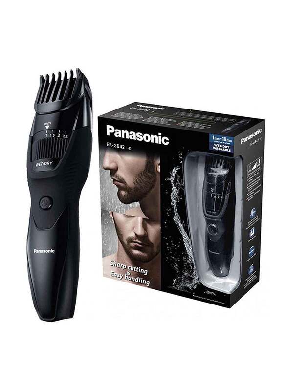 Panasonic Beard & Hair Trimmer, ER-GB42, Black