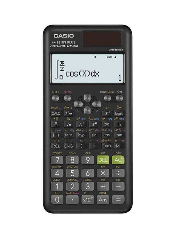 Casio Plus 2nd Edition Scientific Calculator, Fx-991Es Black