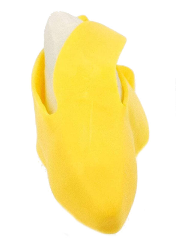 Banana Venting Stress Relief Toy, Yellow/White