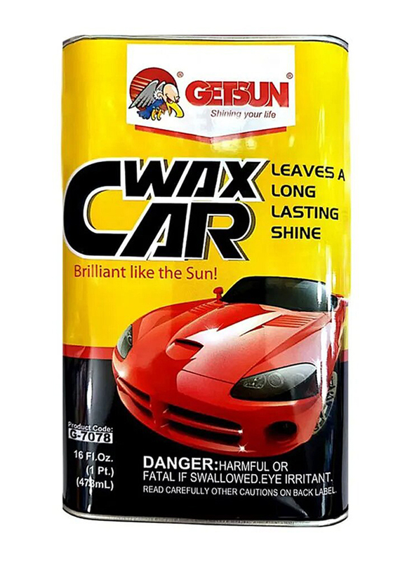 Getsun Car Wax, 16oz