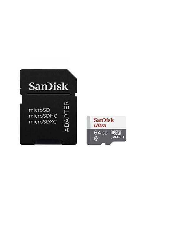 

Sandisk 64GB Ultra MicroSDHC Memory Card with Adapter