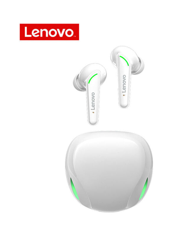 Lenovo XT92 Wireless BT5.1 Gaming Earbuds, White