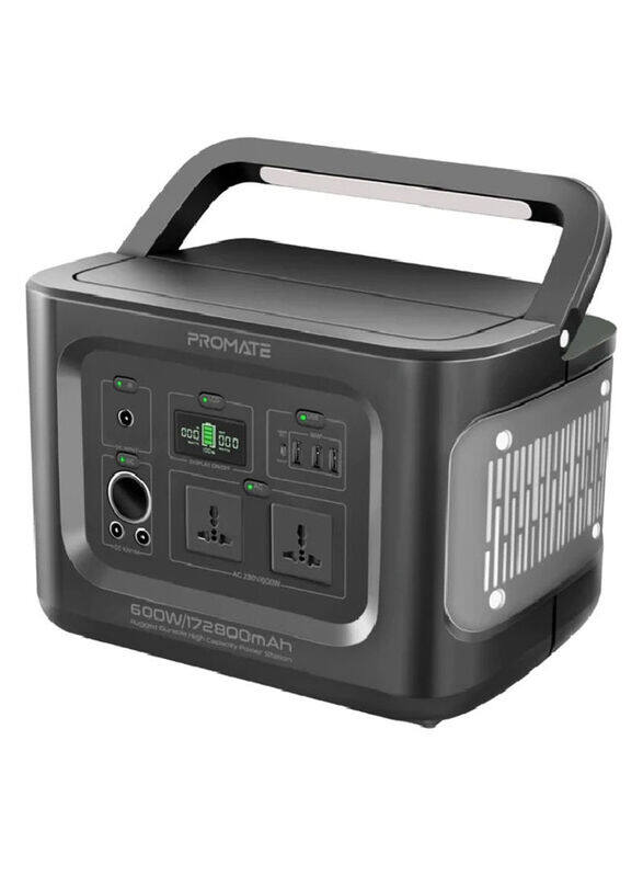 Promate PowerMine-600 Power Station, 600W, Black