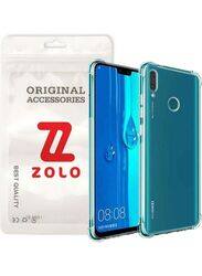 Zolo Huawei Y9 2019 Shockproof Slim Soft TPU Silicone Mobile Phone Case Cover, Clear