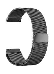 Stainless Steel Samsung Gear S3 Frontier Watch Band, Classic Black