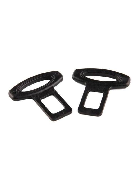 

Generic Car Seat Belt Clip Set, 2 Pieces, Black