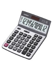 Casio 12 Digits Basic Calculator, DX-120ST, White/Grey