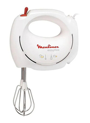 Moulinex Easymax Plastic Hand Mixer, 200W, ABM11181, White