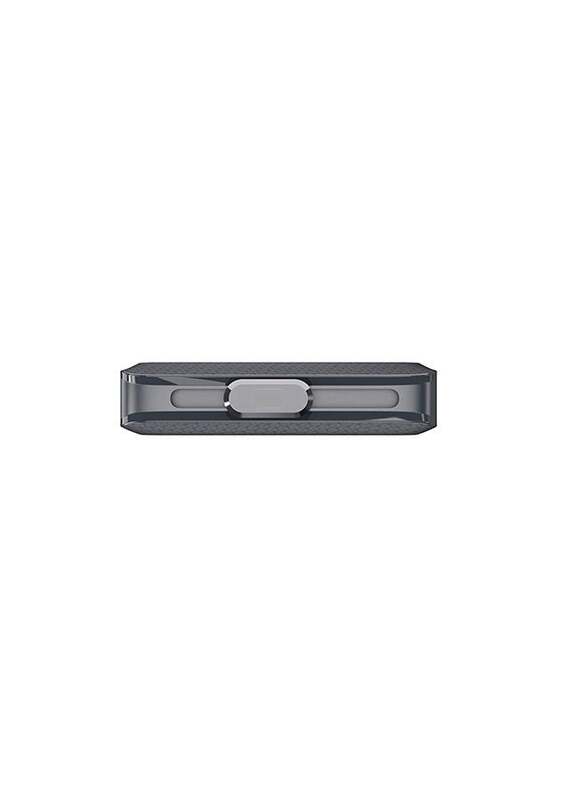 SanDisk 64GB Ultra Dual USB Flash Drive, Silver/Black