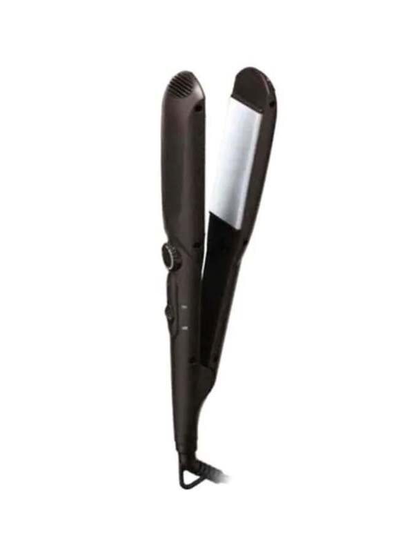 Braun Satin Hair Straightener with Wide Plates, Black/White