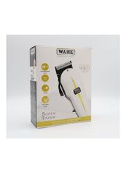 Wahl Super Taper Professional Corded Trimmer, WhiteWhite