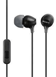 Sony 1VA121B Wired In-Ear Earphones with Mic, Black