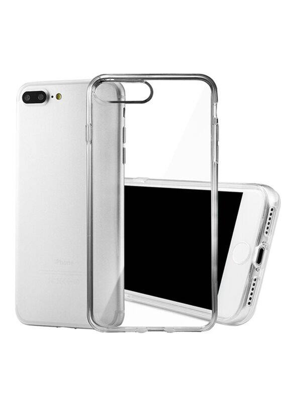 

Generic Apple iPhone 8 Plus Shockproof Ultra Slim Fit Silicone Cover, Clear