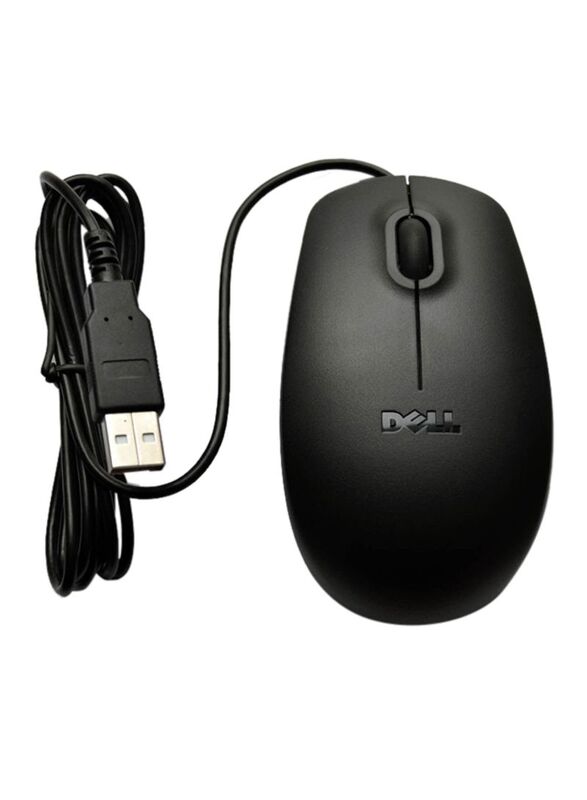 Dell MS111 Wired Mouse, Black