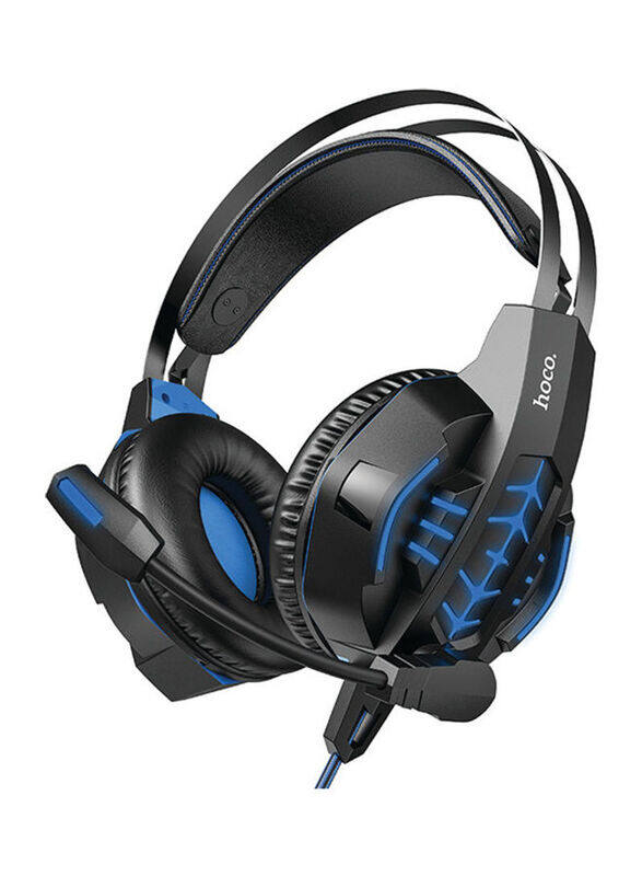 

Na Hoco Wired Over-Ear Cool Tour Gaming Headphones with Mic, Black
