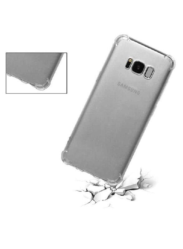 Zolo Samsung Galaxy S8 Soft TPU Shockproof Slim Mobile Phone Back Case Cover, Clear