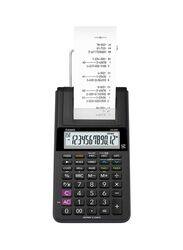 Casio 12-Digits Printing Calculator, HR-8RC-BK, Black