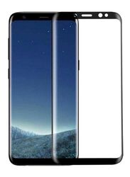 Samsung Galaxy Note 8 Mobile Phone Tempered Glass Screen Protector, Clear/Black