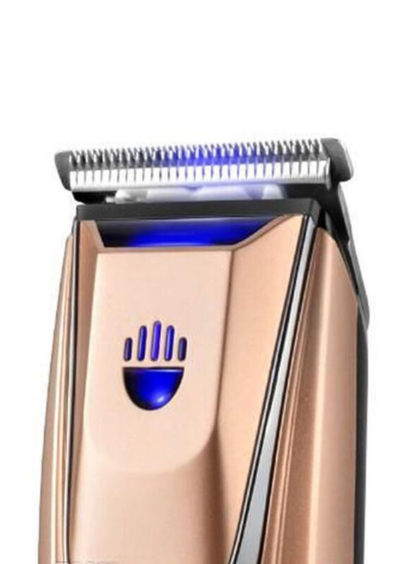 Kemei Rechargeable Waterproof Hair Clipper, PG-102, Gold