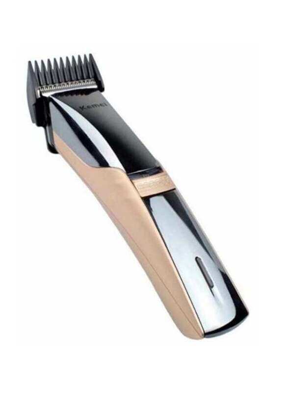 

Kemei KM-5018 Electric Hair Trimmer Clipper, GoldGold