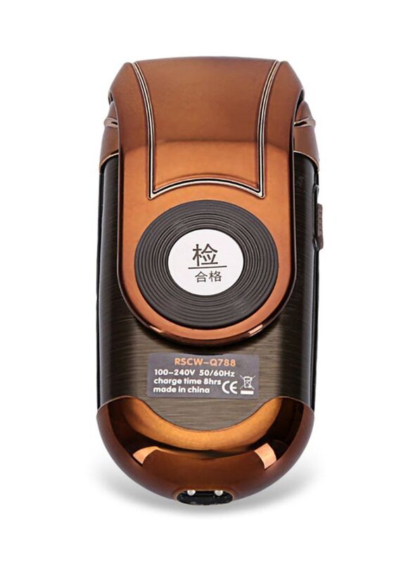 Kemei 3D Floating Electric Shaver, K8Q788, Brown