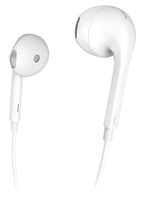 

Hama 184156 Wired In-Ear Glow Headphone, White