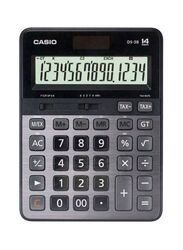 Casio 14-Digits Calculator, DS-3B, Black/Grey