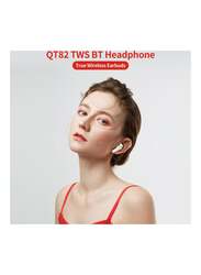 Lenovo QT82 TWS Wireless In-Ear Noise Cancelling Earbuds with Waterproof Charging Box, Black