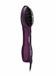 Babyliss Portable Hair Brush for All Hair Types, Purple/Black