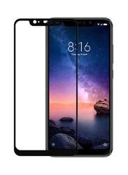 Xiaomi Redmi Note 6 Pro Full Screen Cover Edge To Edge Protection Mobile Phone Tempered Glass, Black