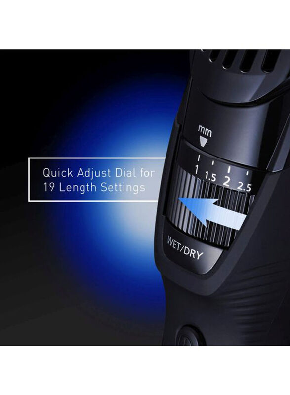 Panasonic Beard & Hair Trimmer, ER-GB42, Black