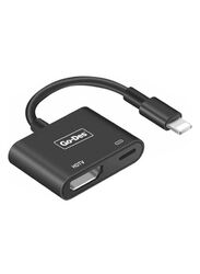 Go-Des GD-8285 HDTV + Lightning to Lightning Converter, Black