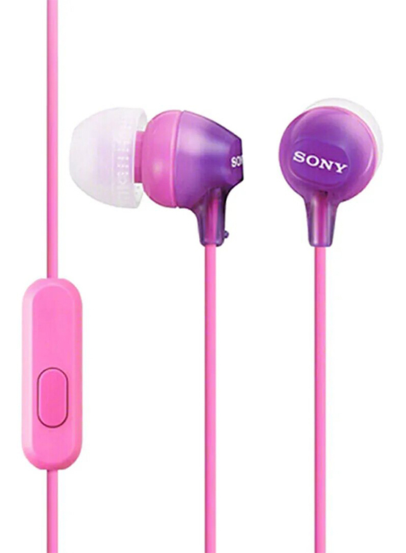 Sony 3.5 mm Jack In-Ear Headphone, Purple