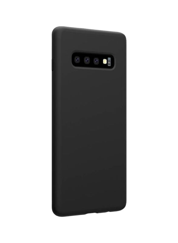 Nillkin Samsung Galaxy S10 Plus Silicone Protective Mobile Phone Back Case Cover, Black