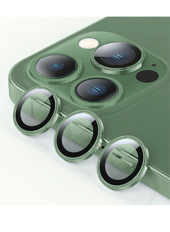 Zolo Apple iPhone 12 Pro Anti Scratch HD Premium Tempered Camera Lens Protector, Green