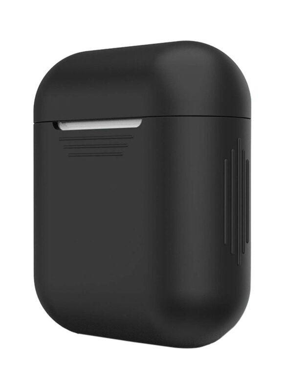 Apple AirPods Silicone Shockproof Protective Case Cover, Black