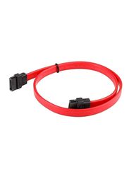 SATA Cable For Computer Hard Disk Drive, Red