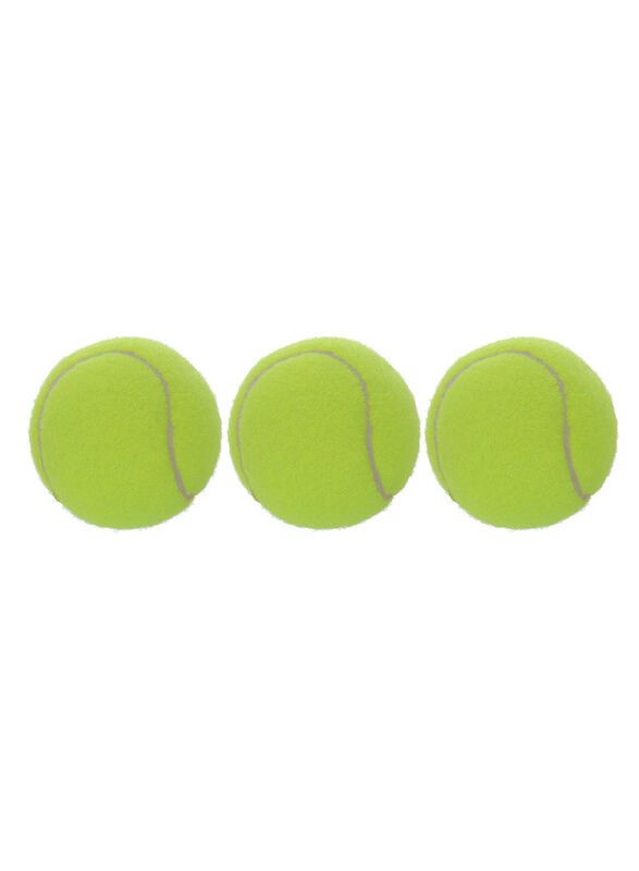 3-Piece Tennis Ball Set, Green